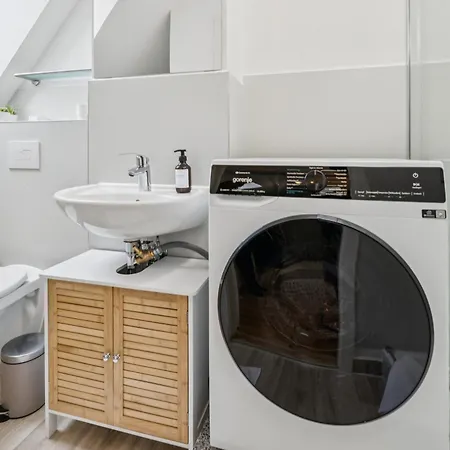 Tuerme & Traeume - 3sz, 5p - Balkon, Waschmaschine, Smart Tv Apartmán *