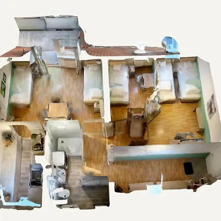 Apartmán Tuerme & Traeume - 3sz, 5p - Balkon, Waschmaschine, Smart Tv Budyšín